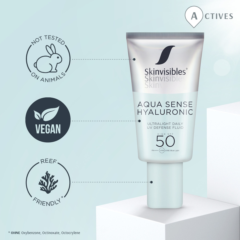 AQUA SENSE HYALURONIC SPF50  50ml – Fluido Facial Hidratante