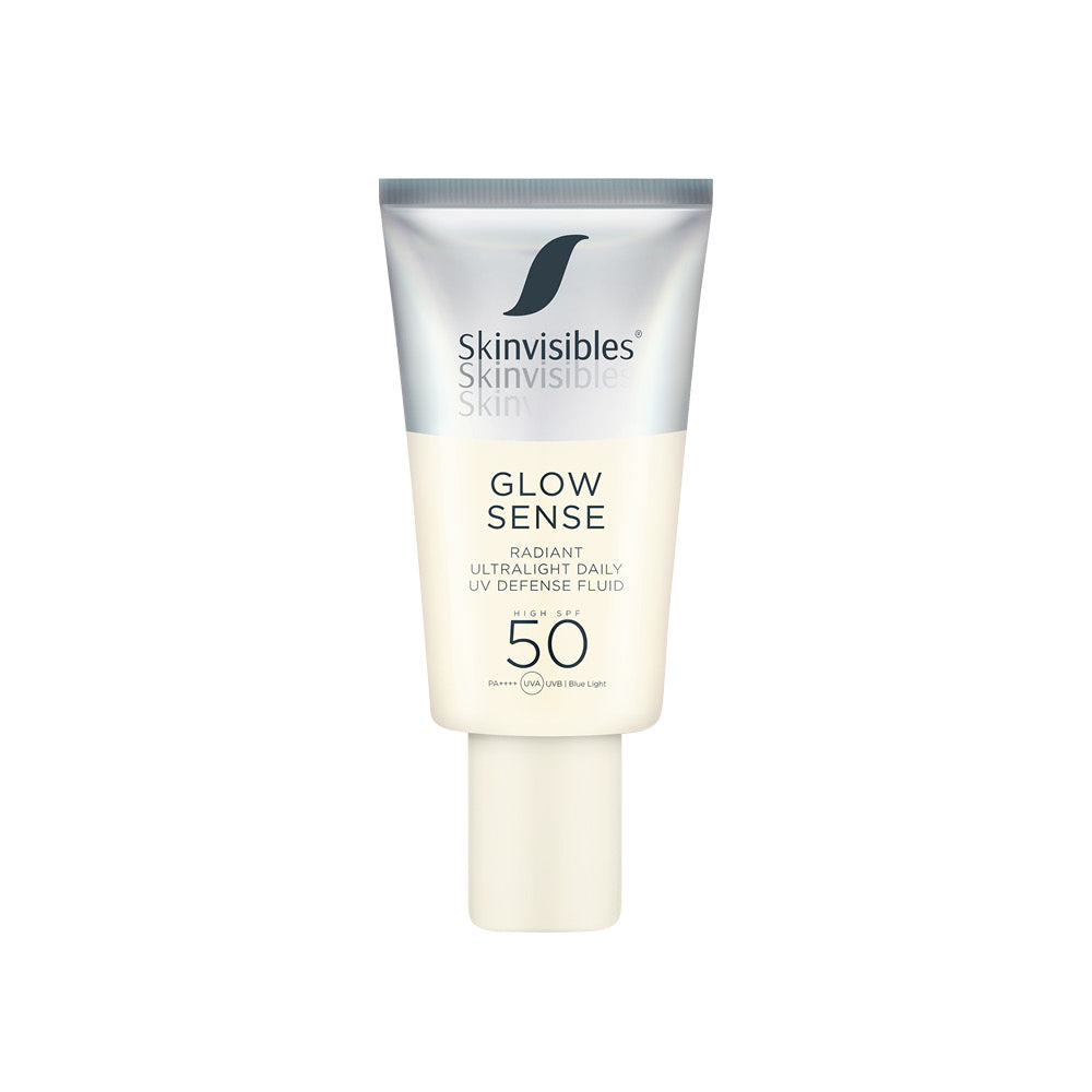 GLOW SENSE SPF50  50ml – Fluido Facial Glow con Protección Solar Alta