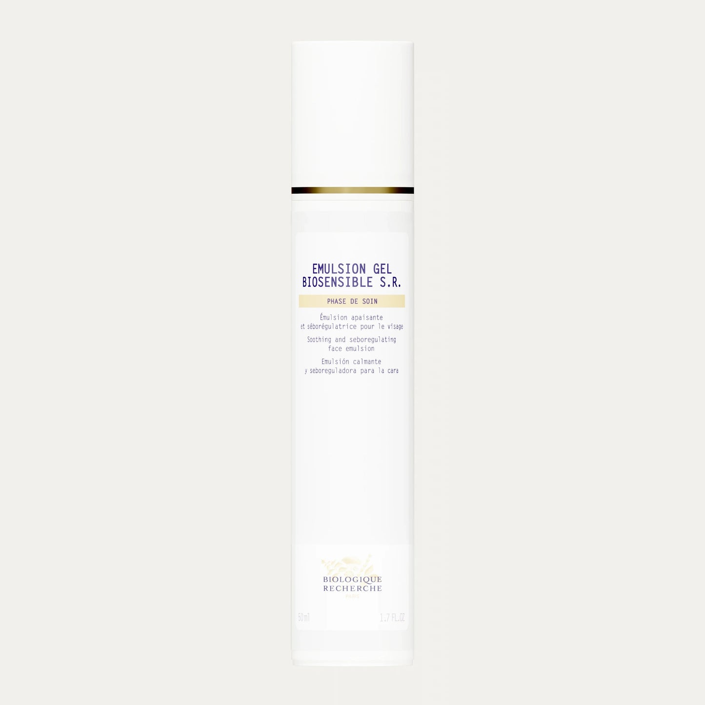 Emulsión Gel Biosensible S.R (50 ml) - Gel Calmante y Seborregulador