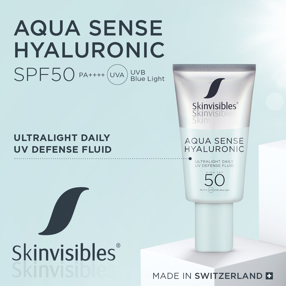AQUA SENSE HYALURONIC SPF50  50ml – Fluido Facial Hidratante